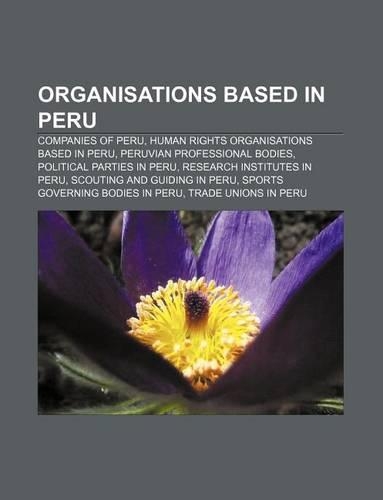 Organisations Based in Peru