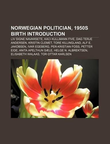 Norwegian Politician, 1950s Birth Introduction