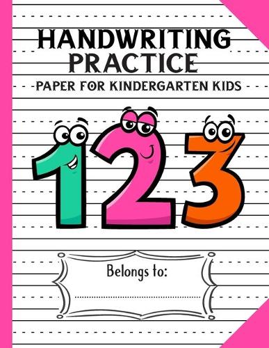 Handwriting Practice Paper for Kindergarten Kids