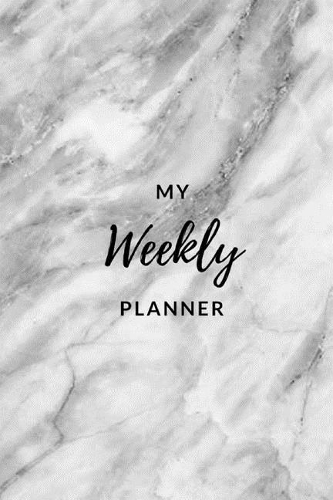 My Weekly Planner - Weekly and Daily Planner / Appointment Book / Marble Cover