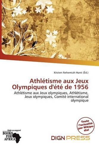 Athl Tisme Aux Jeux Olympiques D' T de 1956