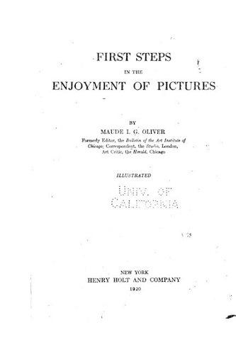 First Steps in the Enjoyment of Pictures