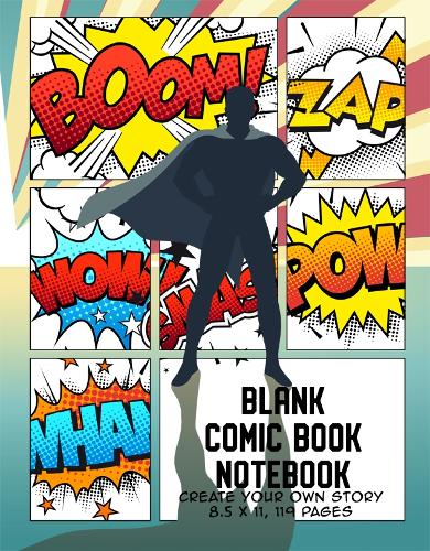 Blank Comic Book Notebook