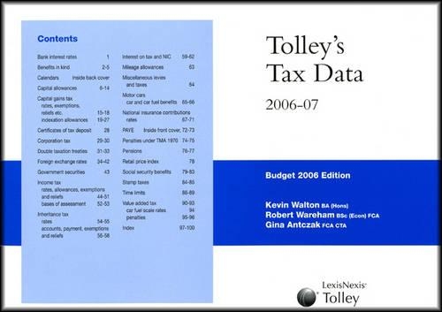 Tolley's Tax Data