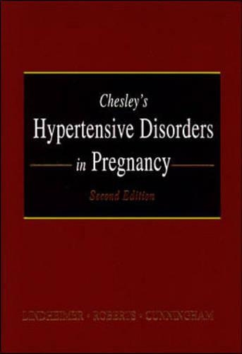 Chesley's Hypertensive Disorders in Pregnancy