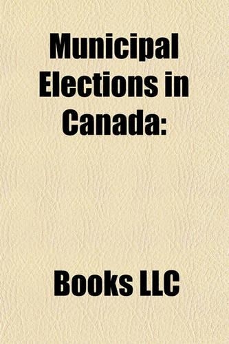 Municipal Elections in Canada