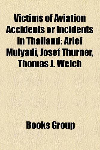 Victims of Aviation Accidents or Incidents in Thailand
