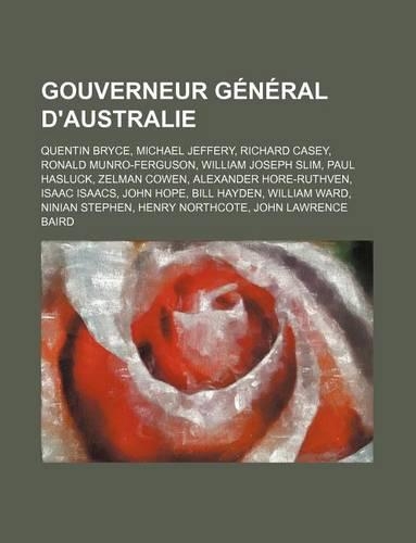 Gouverneur General D'Australie