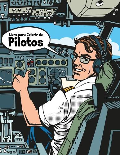 Livro para Colorir de Pilotos