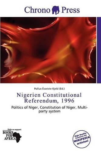 Nigerien Constitutional Referendum, 1996