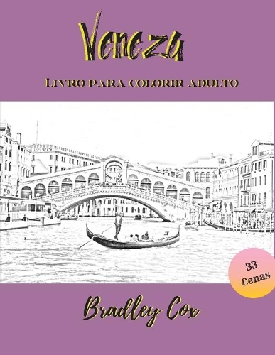 Veneza - Livro para colorir adulto