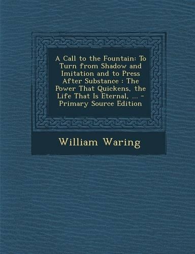 A Call to the Fountain