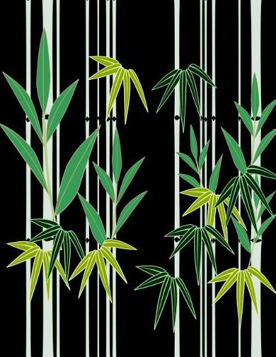 Japanese Writing Practice Book, Genkouyoushi Paper, Large 8.5x11: For Beginners Learning Calligraphy & Handwriting on Hiragana, Katakana, Kanji Characters with Alphabet Chart; Gift; Bamboo Plants