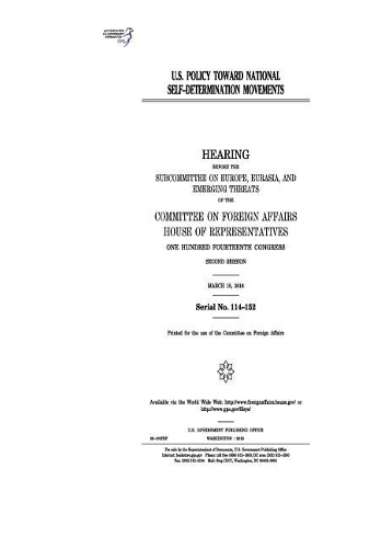 U.S. Policy Toward National Self-Determination Movements
