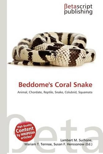 Beddome's Coral Snake