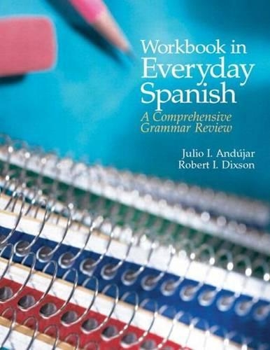 Workbook in Everyday Spanish