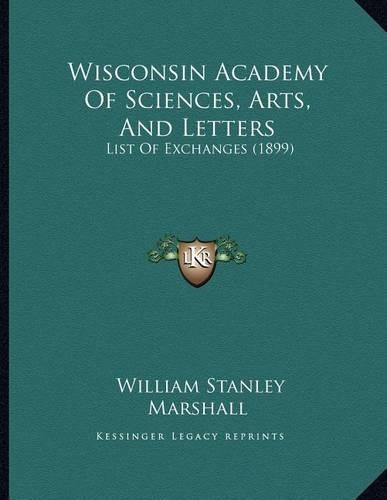 Wisconsin Academy Of Sciences, Arts, And Letters
