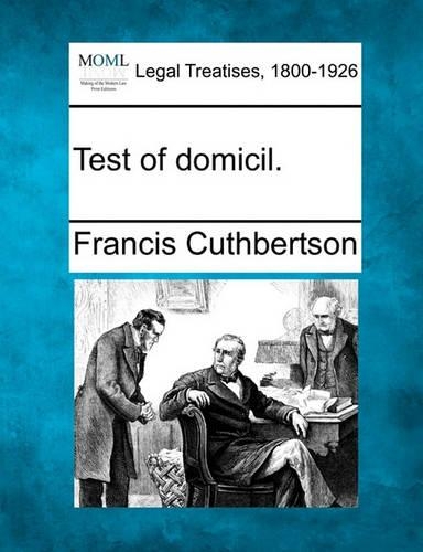 Test of Domicil.: (English)