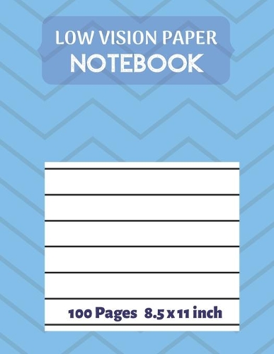 Low vision Paper notebook