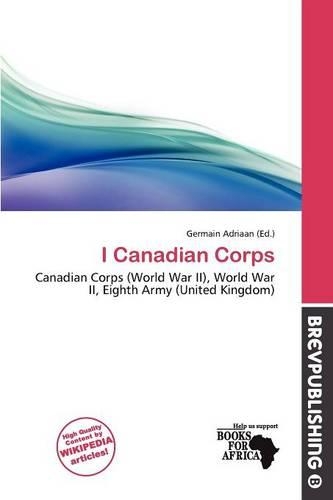 I Canadian Corps