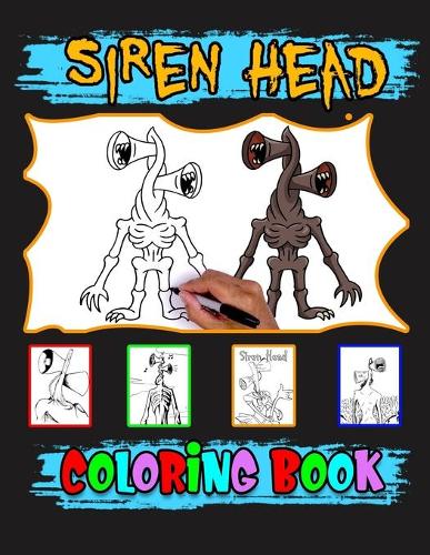 Siren Head Coloring Book