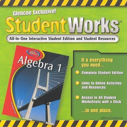 Glencoe Algebra 1, Studentworks
