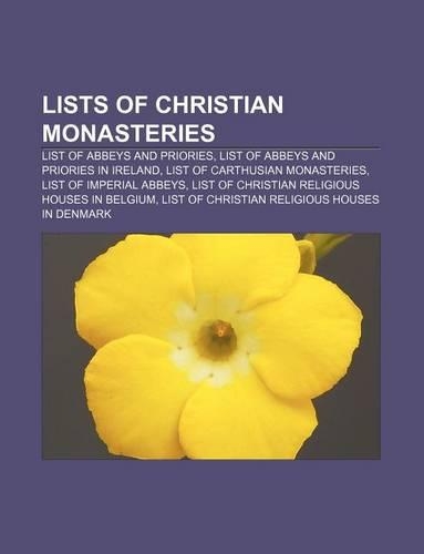 Lists of Christian Monasteries