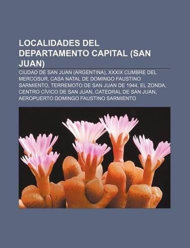 Localidades del Departamento Capital (San Juan)