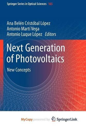 Next Generation of Photovoltaics