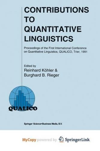 Contributions to Quantitative Linguistics