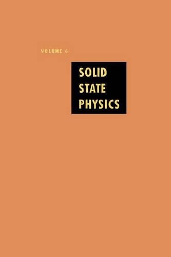 Solid State Physics V6: (Solid State Physics)