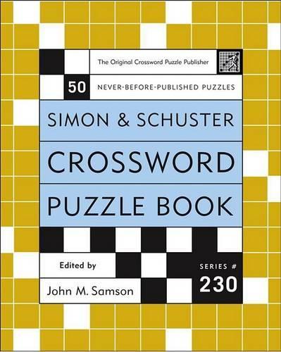 Simon & Schuster Crossword Puzzle Book