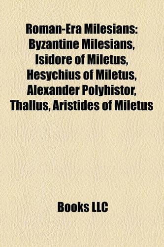 Roman-Era Milesians