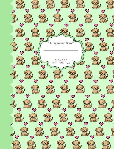 Composition Book: College Ruled Notebook. 50 Sheets (100 Pages)