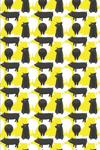 Pig Pattern - Black and White