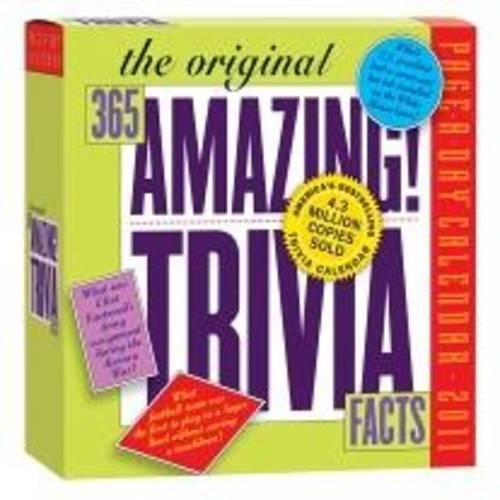 365 Amazing Trivia Facts Calendar 2011