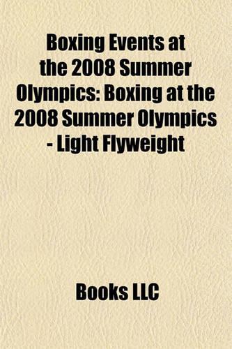 Boxing Events at the 2008 Summer Olympics