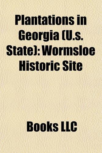 Plantations in Georgia (U.S. State)