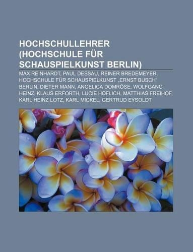 Hochschullehrer (Hochschule Fur Schauspielkunst Berlin)