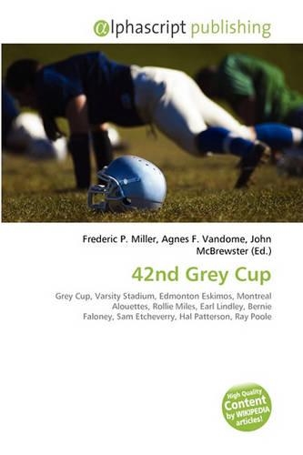 42nd Grey Cup: (English)