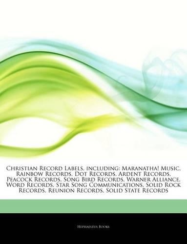 Articles on Christian Record Labels, Including