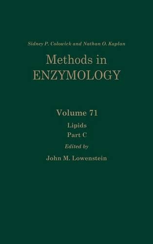 Lipids, Part C: Volume 71(Volume 71 Methods in Enzymology)