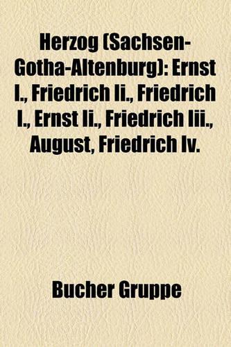 Herzog (Sachsen-Gotha-Altenburg)