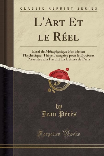 L'Art Et Le Réel