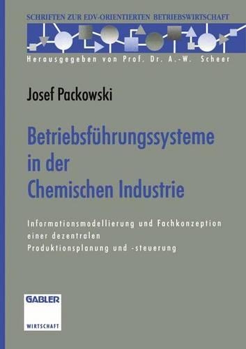 Betriebsfuhrungssysteme in Der Chemischen Industrie