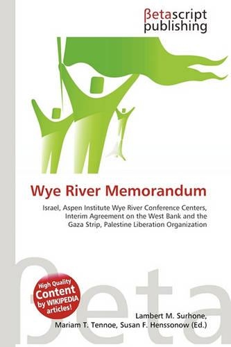 Wye River Memorandum: (English)