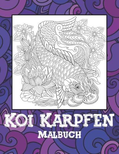 Koi Karpfen - Malbuch