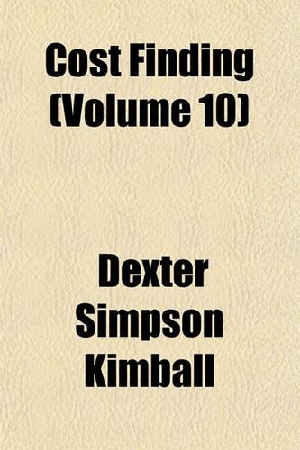 Cost Finding (Volume 10)