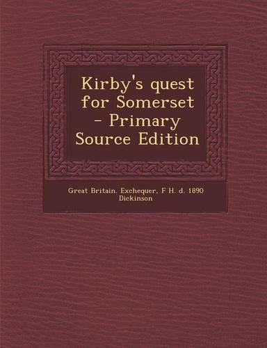 Kirby's Quest for Somerset