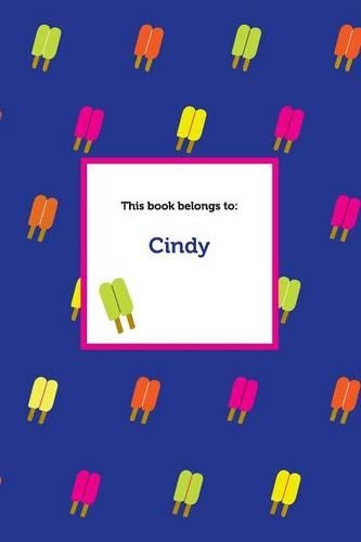 Etchbooks Cindy, Popsicle, Wide Rule